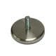 Stalen stelvoet rvs look rond ø 7 cm en hoogte 1 cm  (M10)