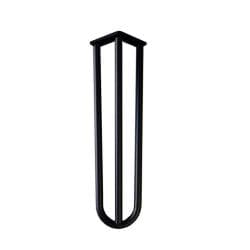 Stalen hairpin zwart hairpin ø 1,6 cm en hoogte 40 cm 