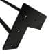 Stalen hairpin zwart hairpin ø 1,2 cm en hoogte 20 cm