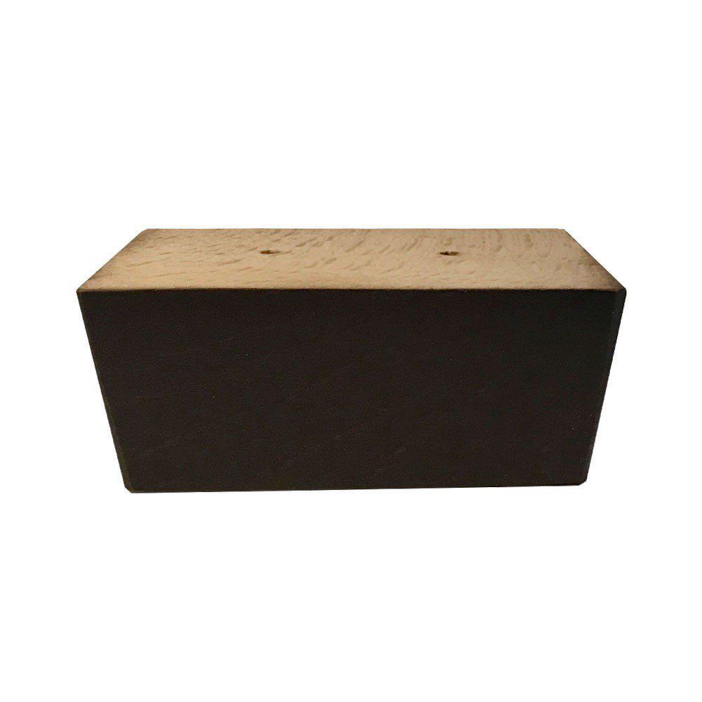 Bruine rechthoekige houten meubelpoot cm kopen?