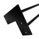 Stalen hairpin zwart hairpin ø 1,2 cm en hoogte 40 cm