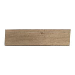 Onbewerkte houten hoekpoot 4,5 cm