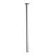Stalen meubelpoot grijs rond ø 3 cm en hoogte 70 cm