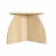 Wang met knik salonpoot 54 bij 4cm hoogte 40 cm - 2 stuks