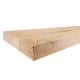 Wandplank eiken 100 bij 20 cm van 4 cm dik massief hout met rechte randen