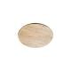 Salon tafelblad rond, diameter 40 cm en dikte 4 cm massief duurzaam elmwood