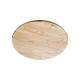 Salon tafelblad rond, diameter 70 cm en dikte 4 cm massief duurzaam elmwood
